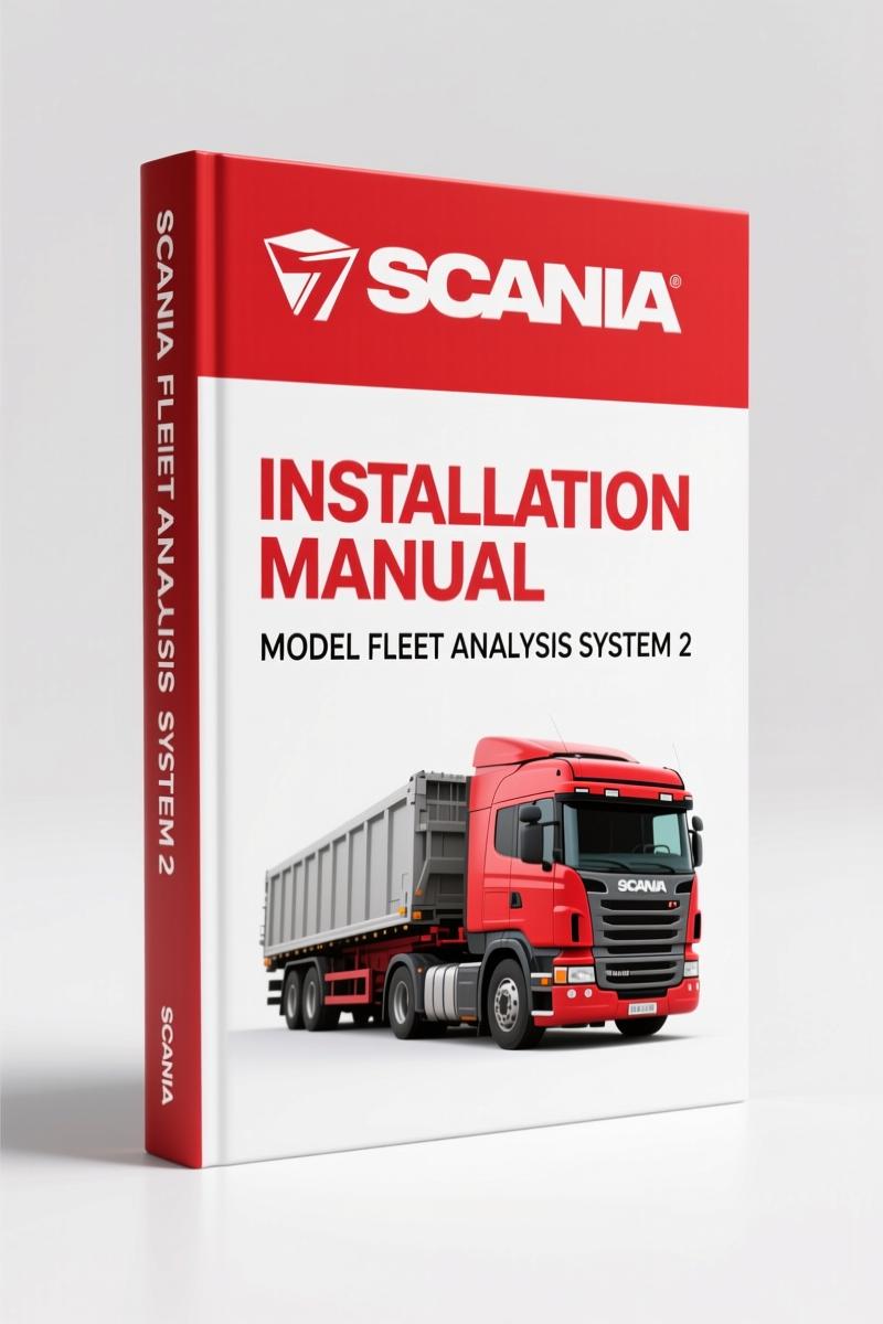 Scania Fleet Analysis System 2 2002 Installation Manual OEM Specs