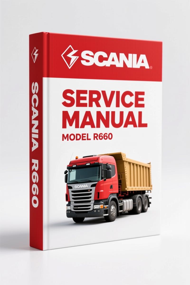 Scania R660 2001 Service Manual – Factory Differential Rebuild Specs