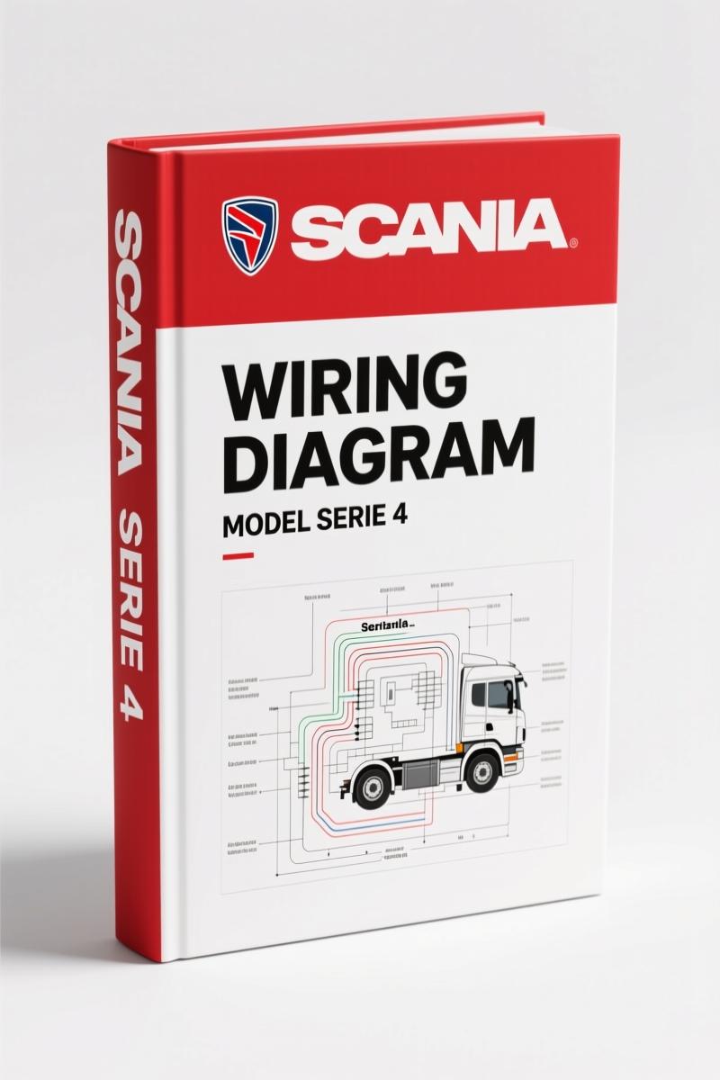 Scania Serie 4 1997 Wiring Diagram – 910 Pages Factory Electrical Data