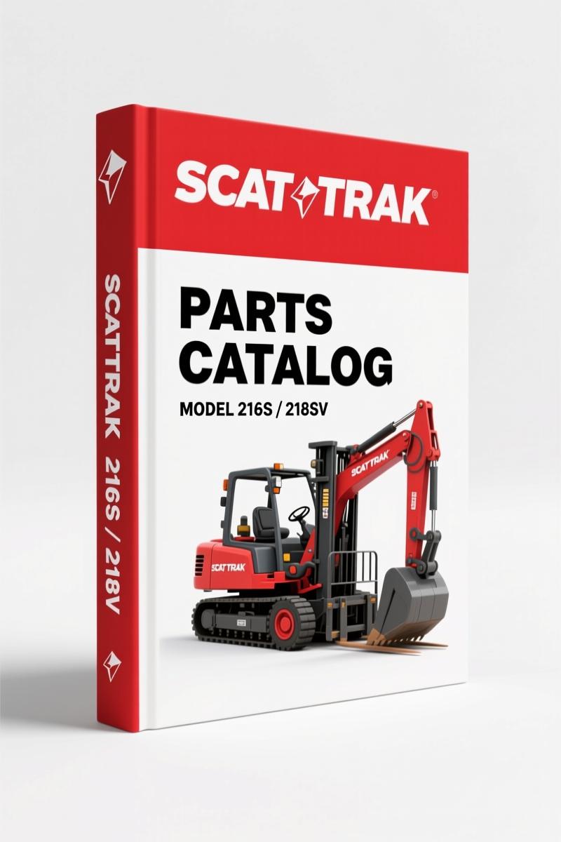 SCAT TRAK 216s, 218sv 2000 Parts Catalog – OEM Parts Breakdown