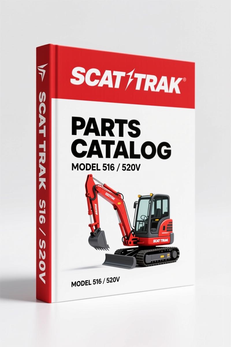 SCAT TRAK 516, 520V 1999 Parts Catalog – OEM Exploded Views & Part Numbers