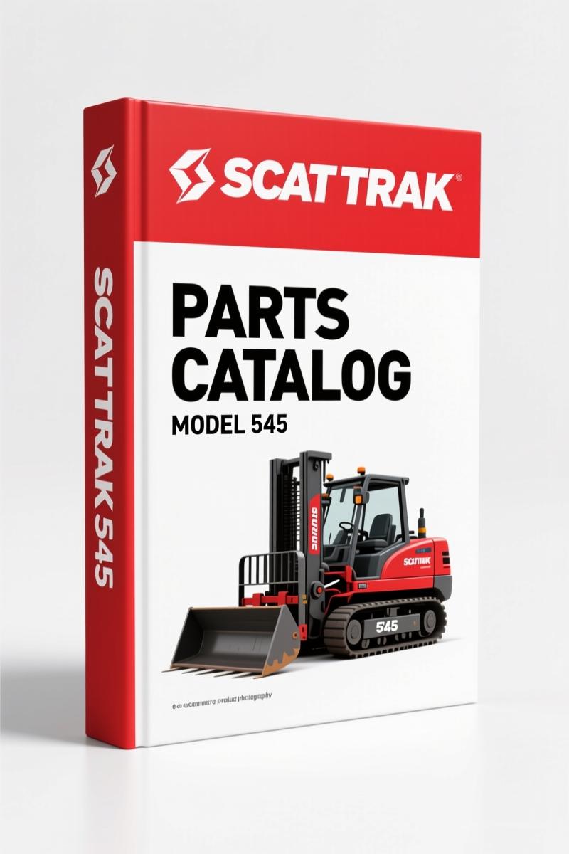 SCAT TRAK 545 1999 Parts Catalog – OEM Parts Breakdown for Mini Excavator