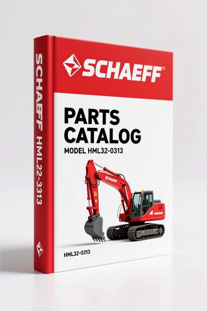 Schaeff HML32-0313 2007 Parts Catalog – OEM Parts Data