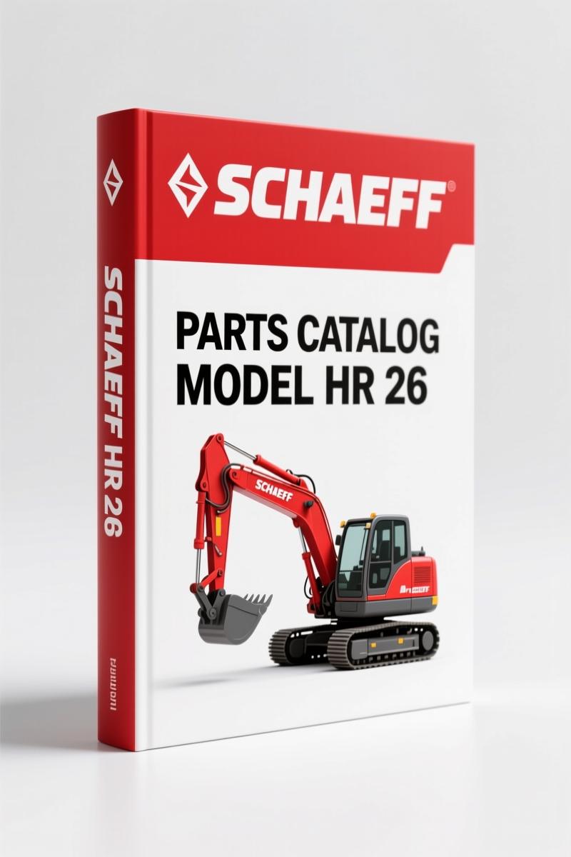 Schaeff HR 26 1983 Parts Catalog – 244 Pages OEM Parts Data