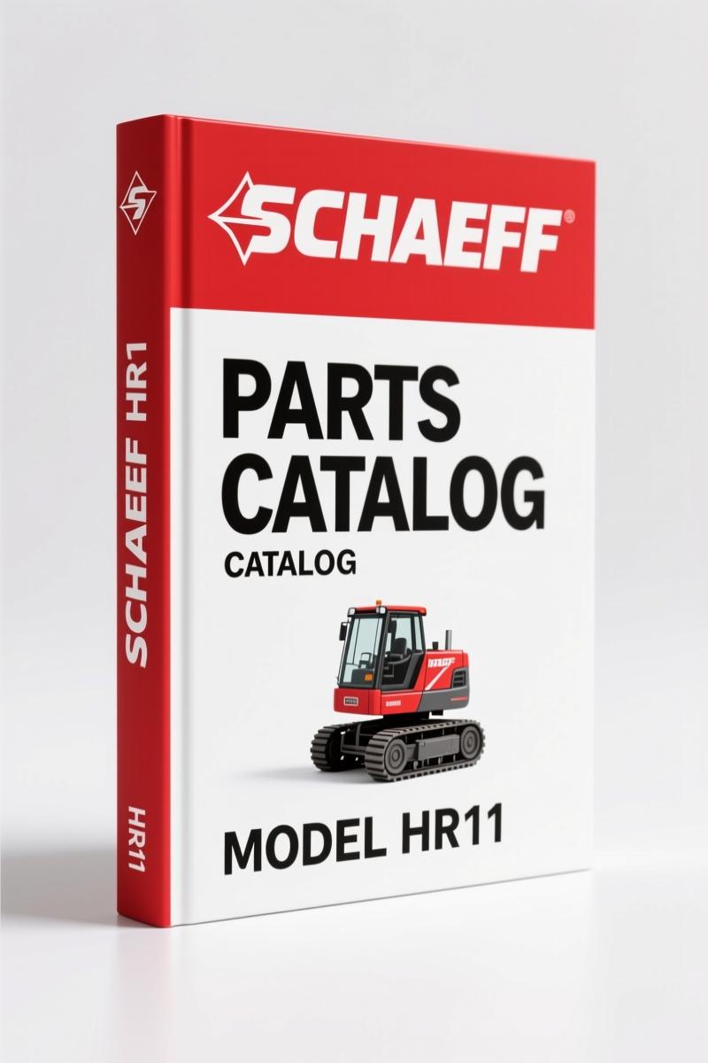 Schaeff HR11 2007 Parts Catalog – OEM Parts Data