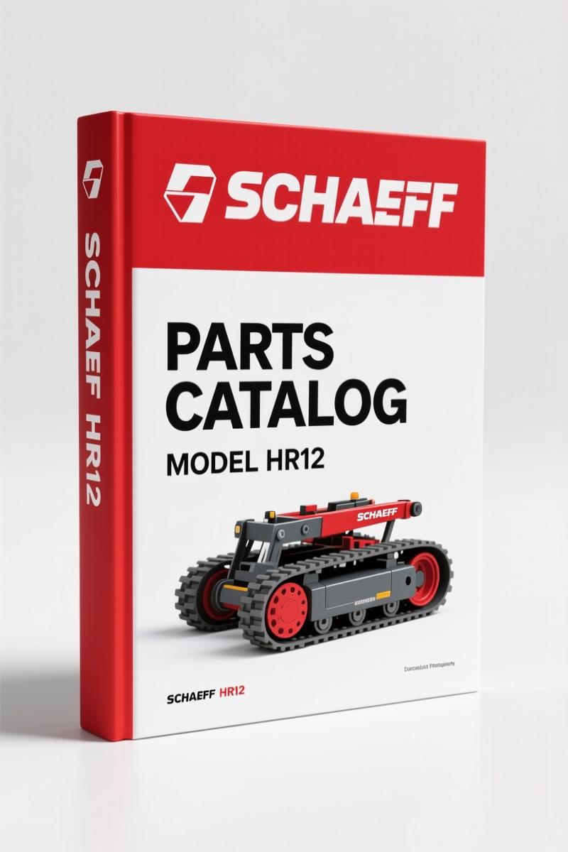 Schaeff HR12 2006 Parts Catalog – OEM Parts Identification for Mini Excavator