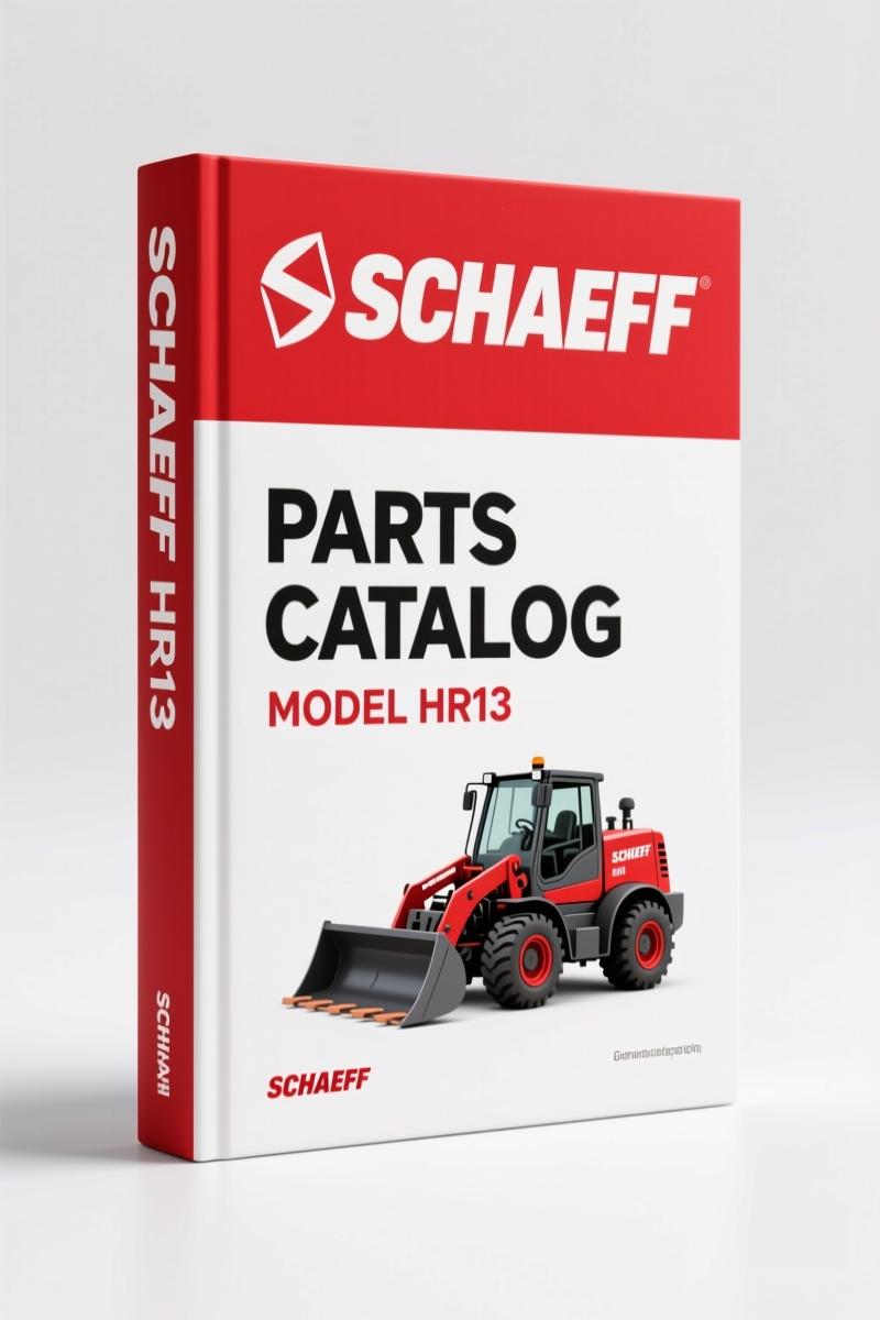 Schaeff HR13 2006 Parts Catalog – OEM Part Numbers for Mini Excavator