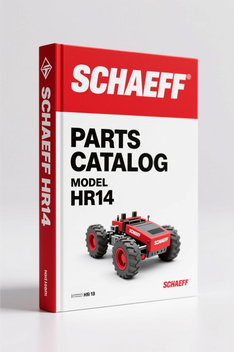 Schaeff HR14 2006 Parts Catalog – OEM Parts Data for Miniexcavator