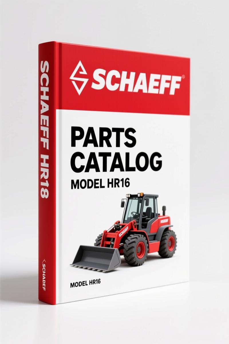 Schaeff HR16 2007 Parts Catalog – OEM Parts Data