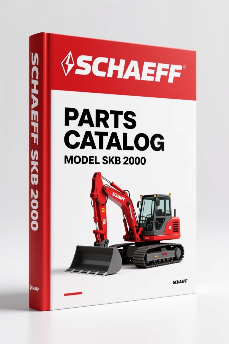 Schaeff SKB 2000 2002 Parts Catalog – 472 Pages of OEM Parts Data