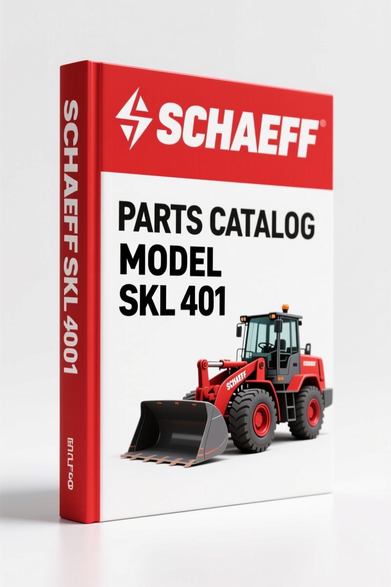 Schaeff SKL 401 1979 Parts Catalog – 210 Pages OEM Parts Data