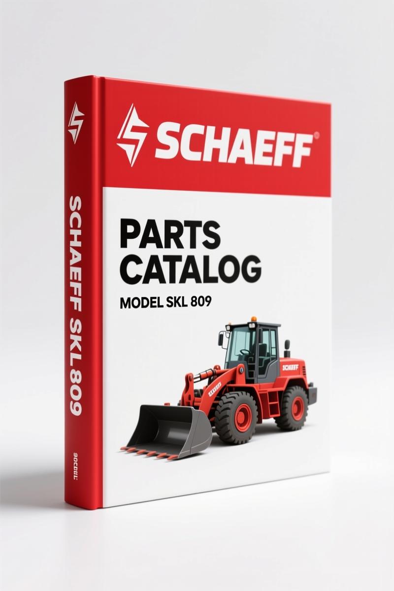 Schaeff SKL 809 1993 Parts Catalog – OEM Spare Parts Documentation