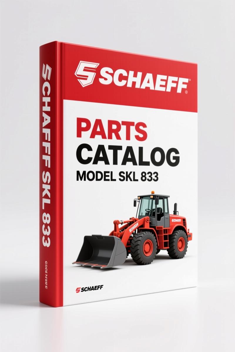 Schaeff SKL 833 2003 Parts Catalog – OEM Exploded Diagrams & Part Numbers