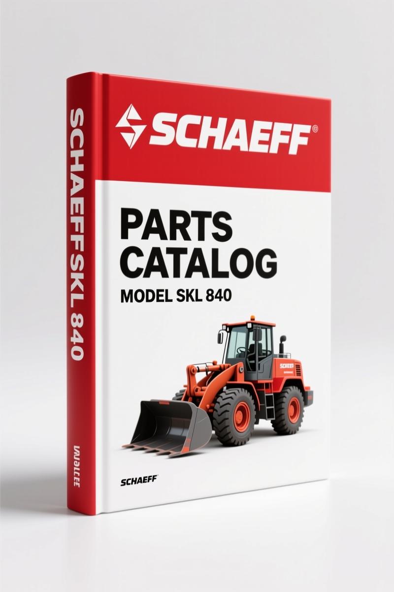 Schaeff SKL 840 1985 Parts Catalog – OEM Parts Data for Wheel Loader