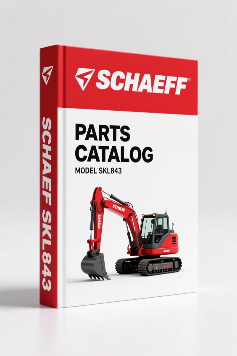 Schaeff SKL843 2007 Parts Catalog – OEM Part Numbers & Exploded Views