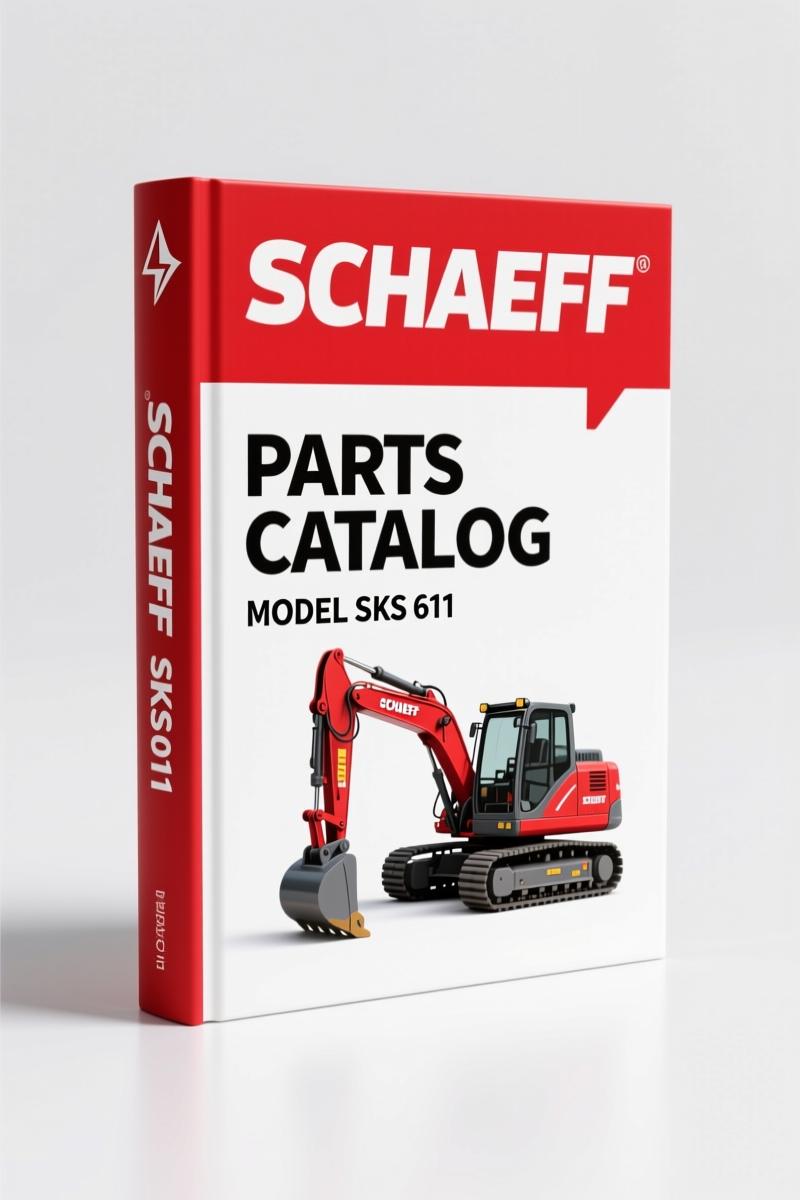 Schaeff SKS 611 1995 Parts Catalog – OEM Parts Data for Slew Shovel Loader
