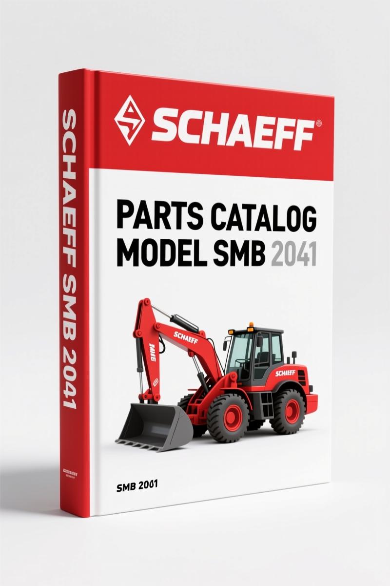 Schaeff SMB 2041 2002 Parts Catalog – OEM Exploded Views