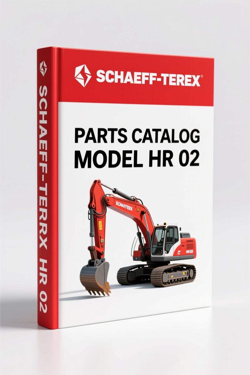 Schaeff-terex HR 02 1989 Parts Catalog – OEM Parts Breakdown