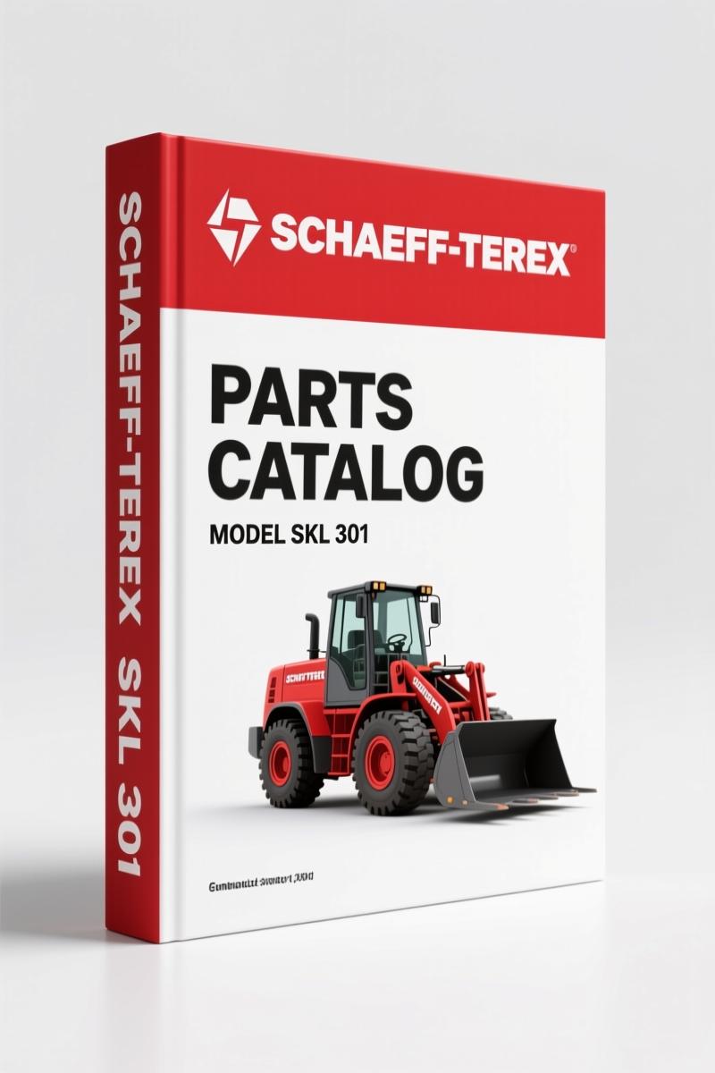 Schaeff-terex SKL 301 Parts Catalog – 140 Pages OEM