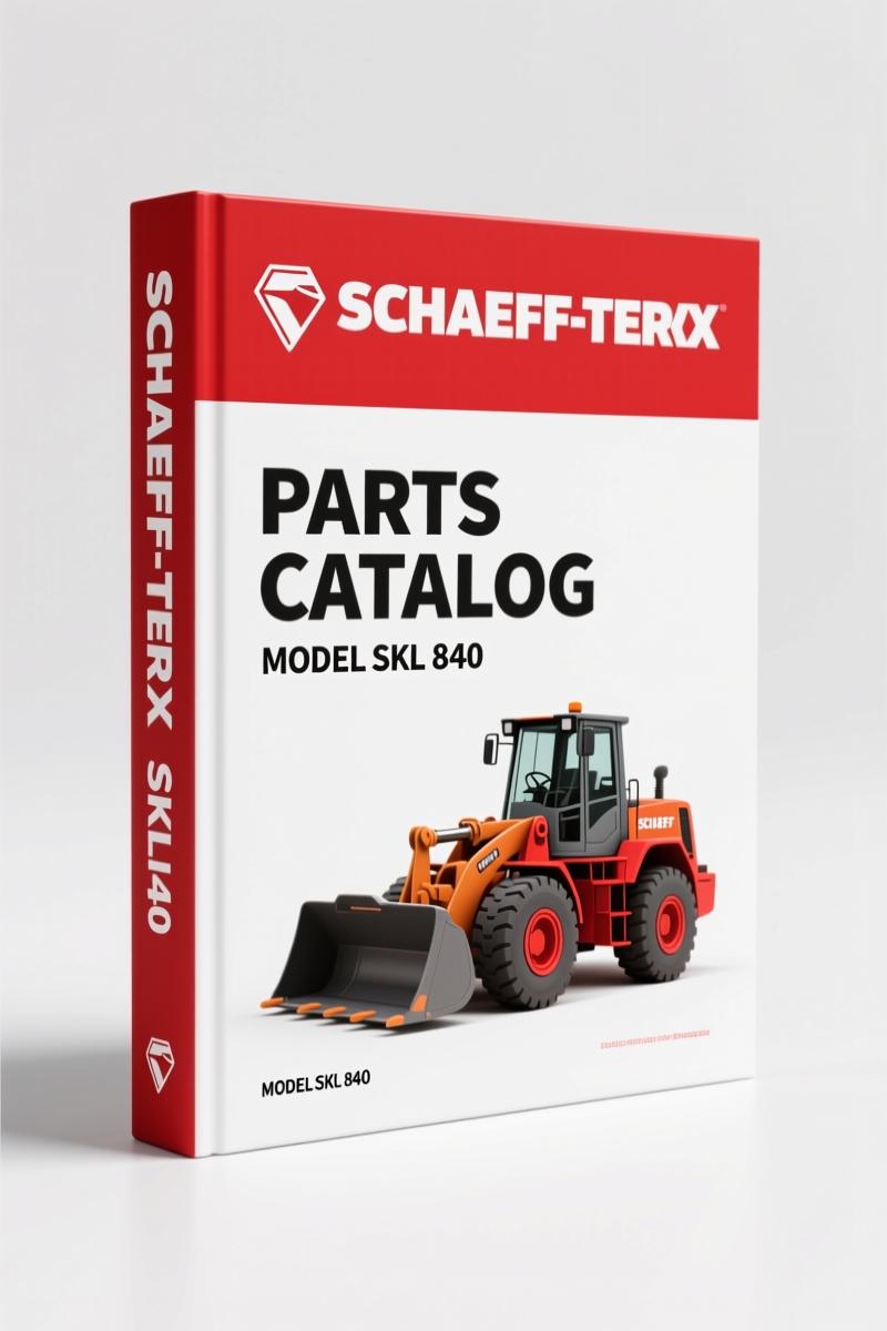 Schaeff-terex SKL 840 1981 Parts Catalog – 278 Pages OEM