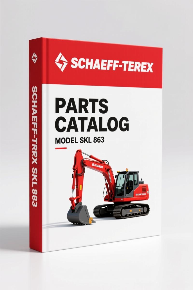 Schaeff-terex SKL 863 2003 Parts Catalog – 446 Pages OEM