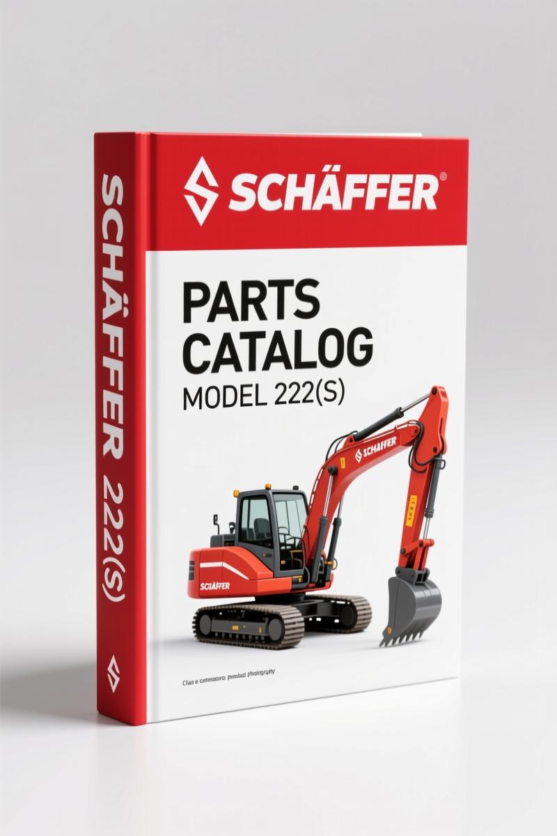 Schäffer 222(S) 2007 Parts Catalog – 71 Pages OEM Spare Parts