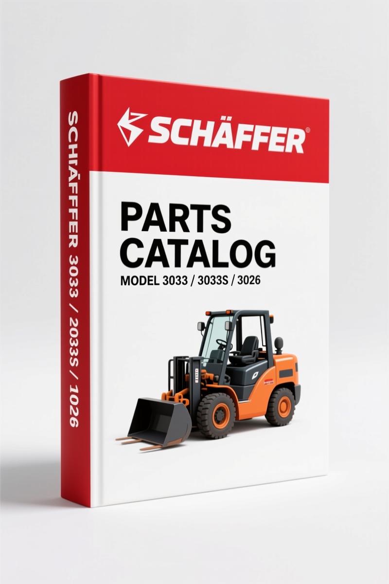 Schäffer 3033, 3033S, 3026 2007 Parts Catalog – 132 Pages