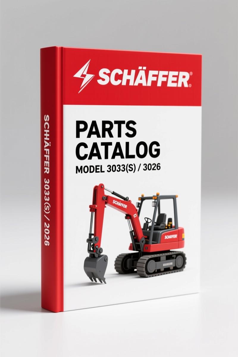 Schäffer 3026, 3033(S) 2005 Parts Catalog – 118 Pages of OEM Parts Identification
