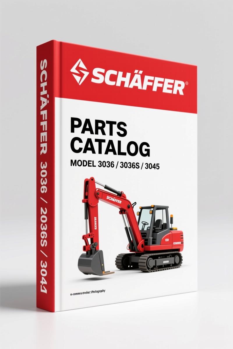Schäffer 3036, 3036S, 3045 2007 Parts Catalog - OEM Parts Documentation