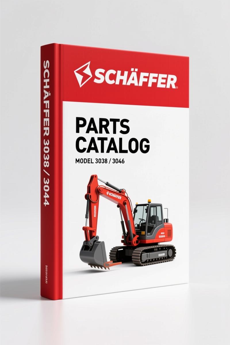 Schäffer 3038, 3046 2008 Parts Catalog – 191 Pages of OEM Spare Parts