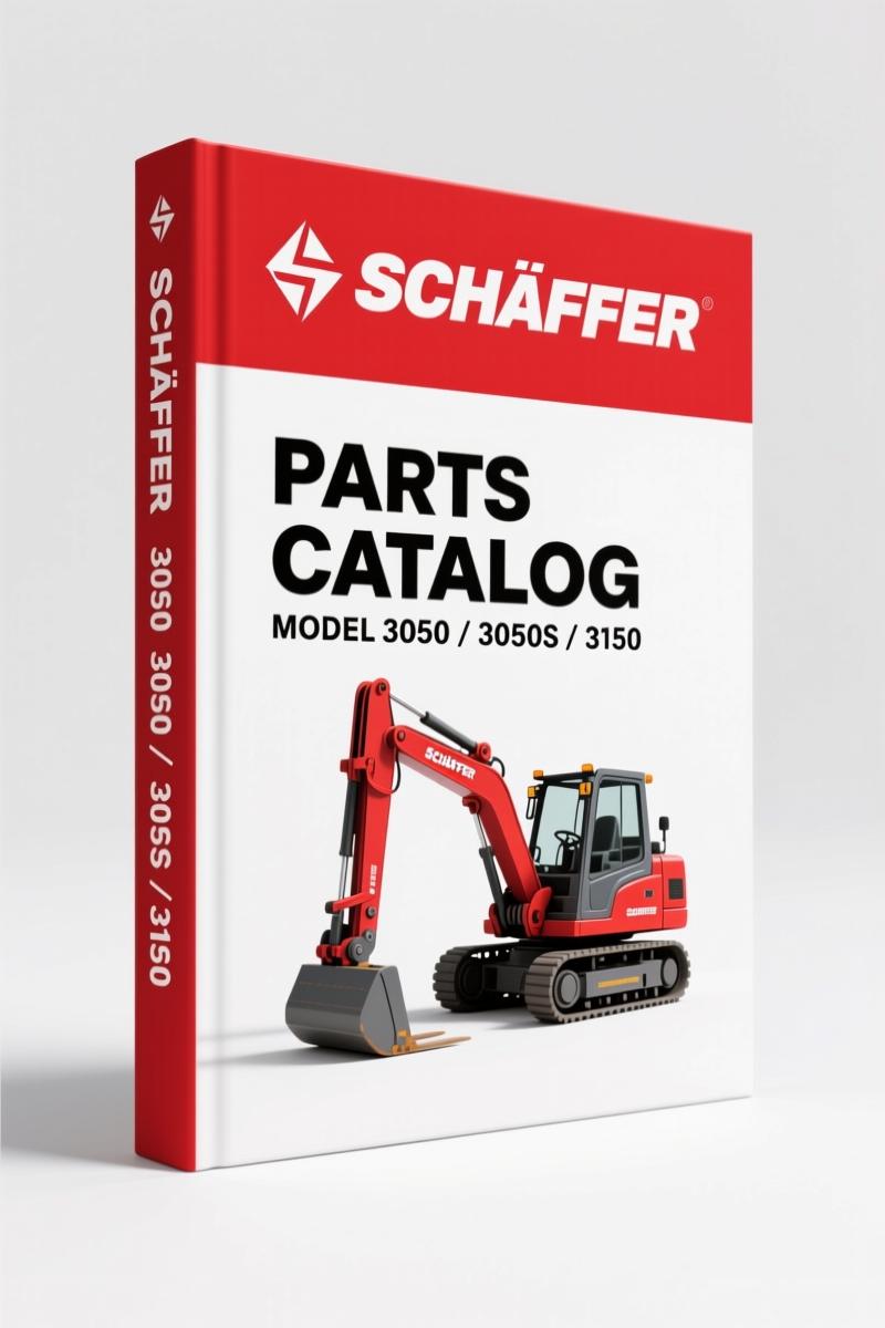 Schäffer 3050, 3050S, 3150, 3150S 2008 Parts Catalog – OEM Parts Identification
