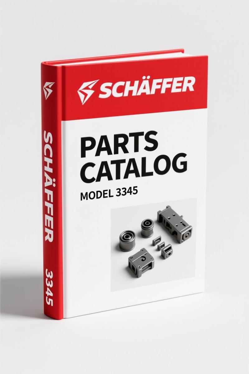 Schäffer 3345, 3350, 3360 2008 Parts Catalog – 127 Pages OEM
