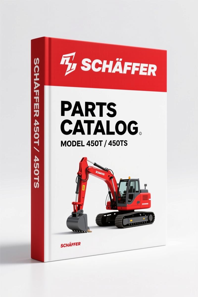 Schäffer 450T, 450TS 2005 Parts Catalog – OEM Spare Parts Documentation