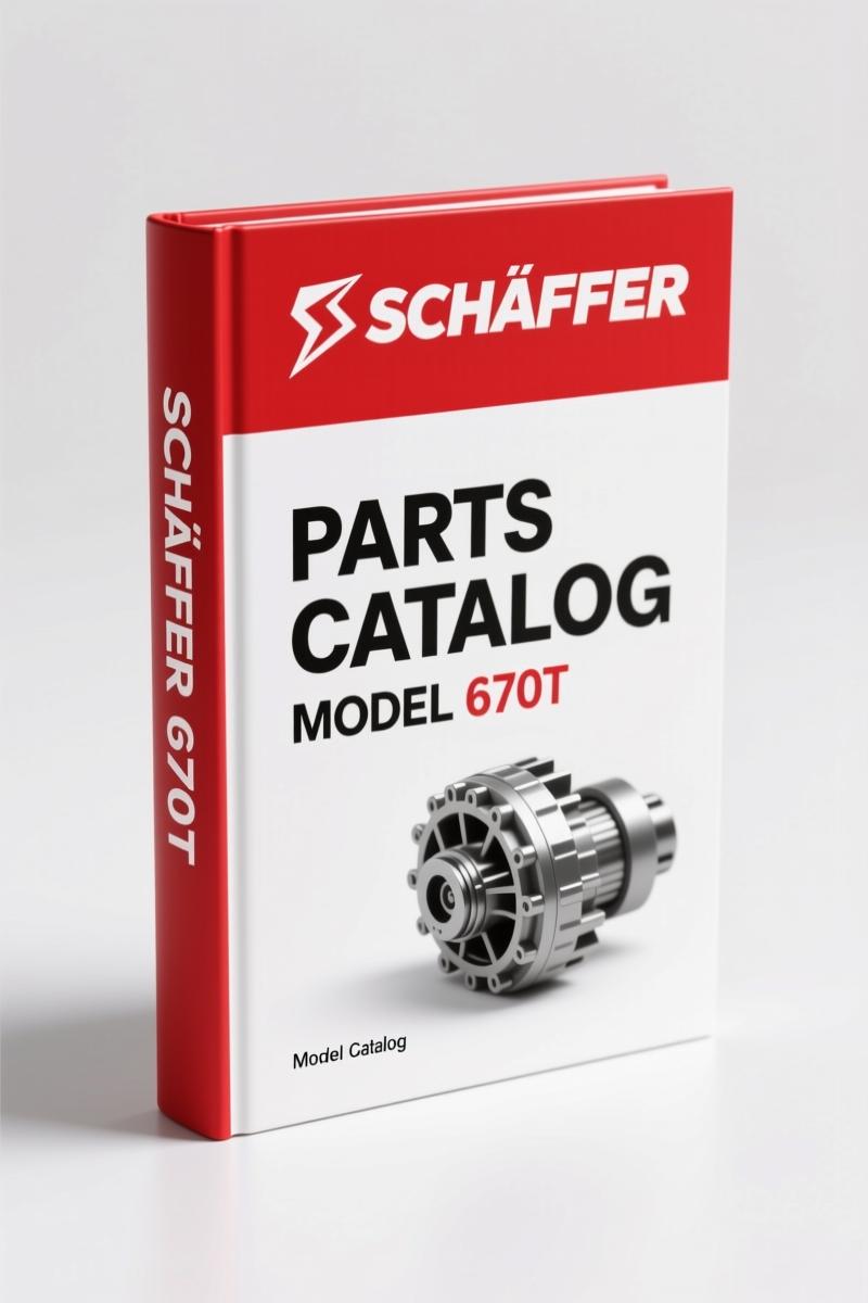 Schäffer 470T 2008 Parts Catalog – OEM Spare Parts Identification