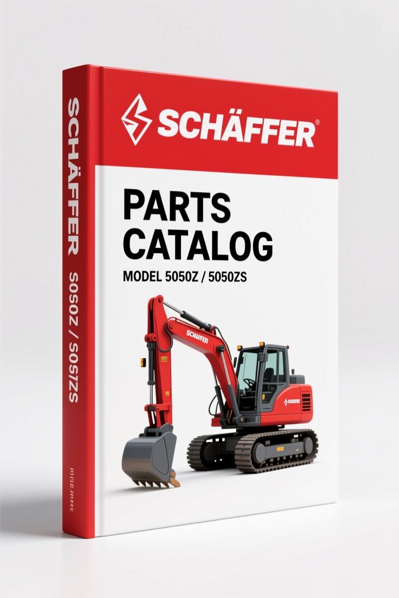 Schäffer 5050Z, 5050ZS 2007 Parts Catalog – OEM Spare Parts Documentation