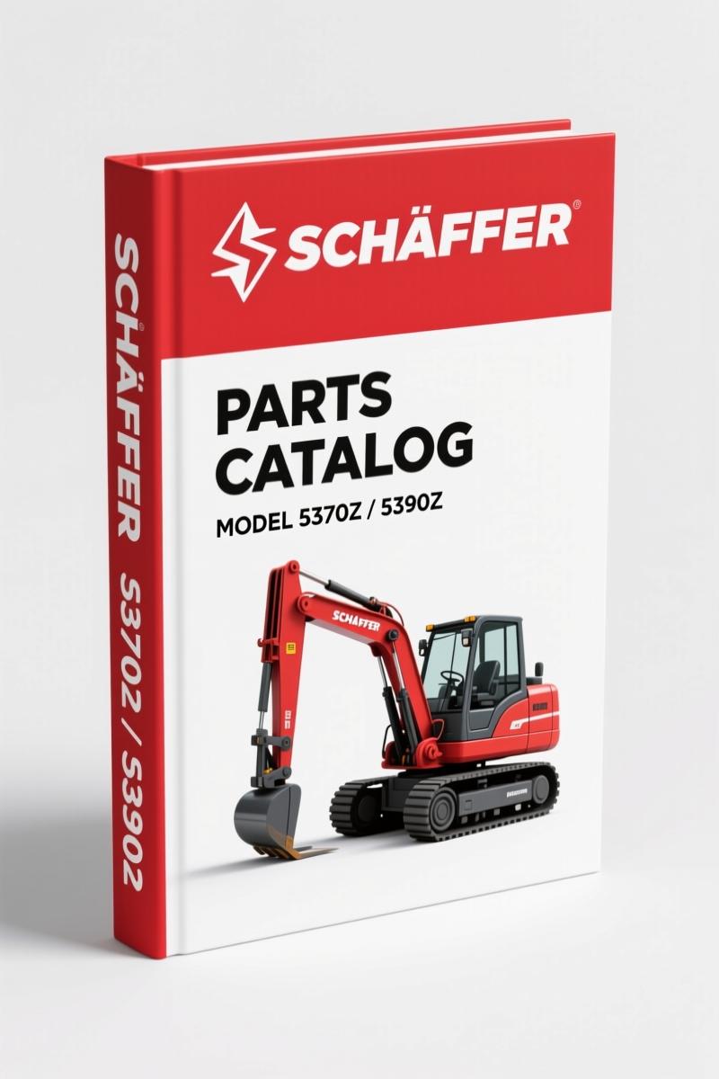 Schäffer 5370Z, 5390Z 2009 Parts Catalog – OEM Specs