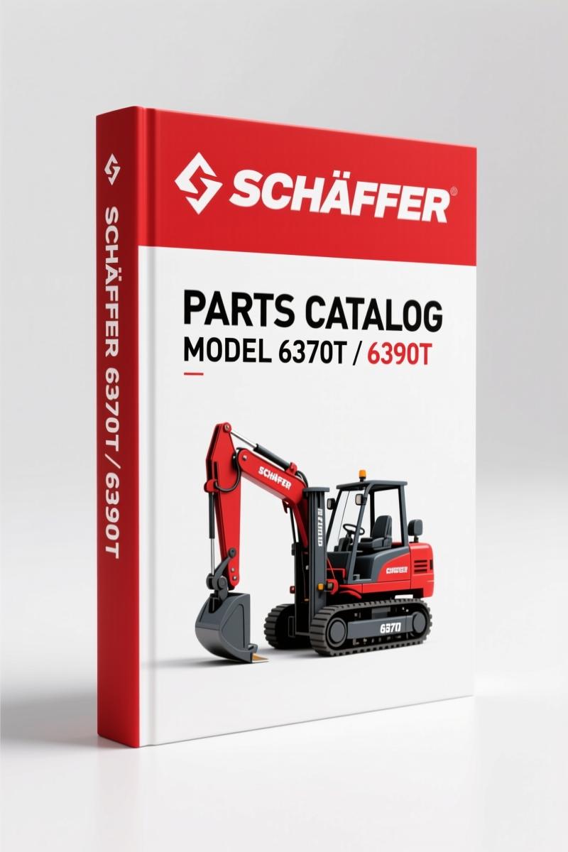 Schäffer 6370T, 6390T 2009 Parts Catalog – 153 Pages OEM