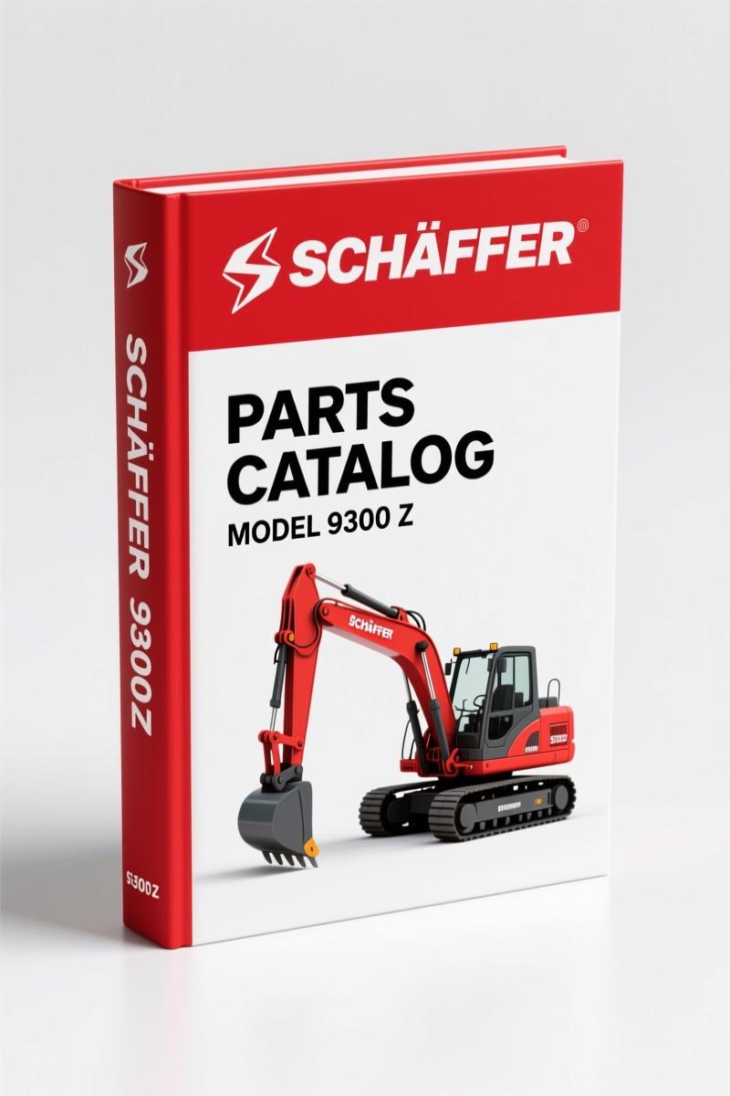 Schäffer 9300 Z 2009 Parts Catalog – OEM Spare Parts Identification