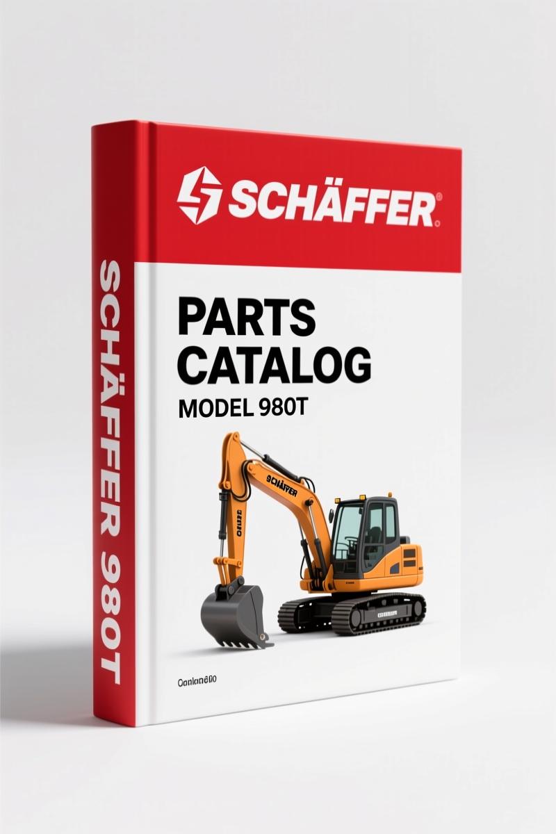 Schäffer 980T 2005 Parts Catalog – OEM Parts Identification for Telehandlers