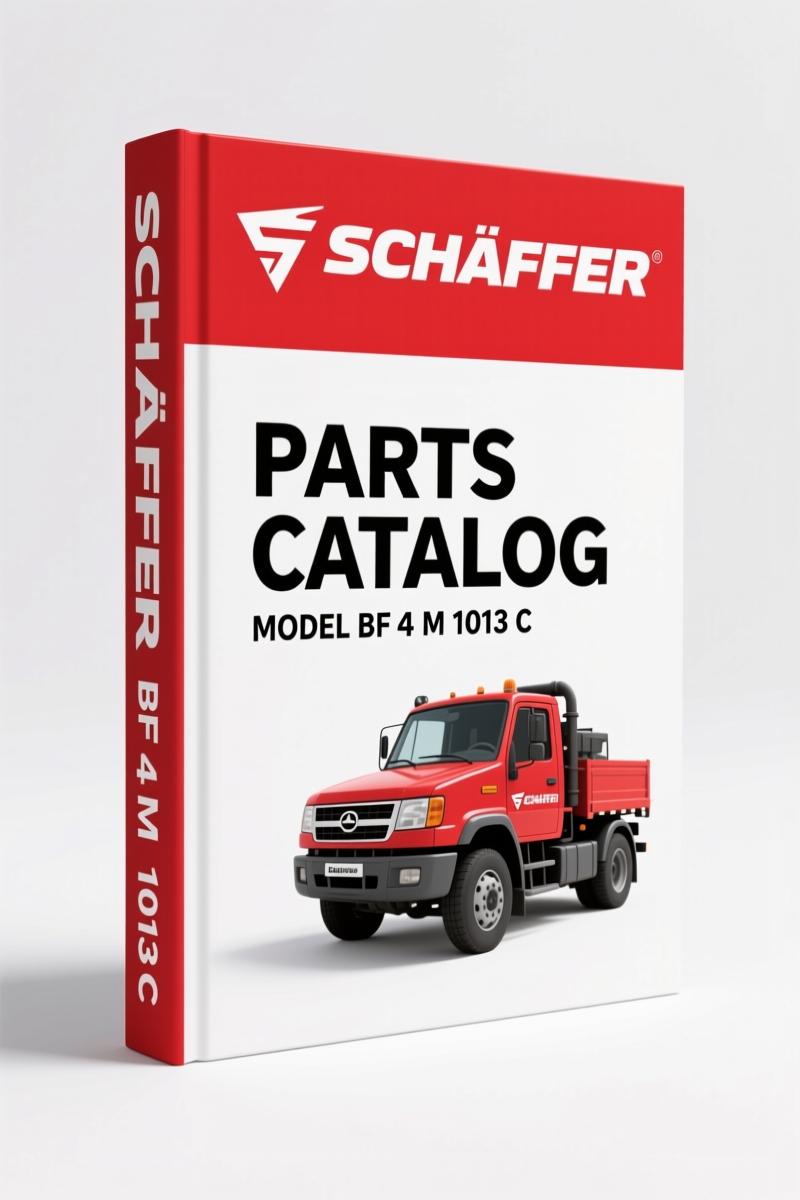 Schäffer BF 4 M 1013 C Parts Catalog – 145 Pages OEM Exploded-View