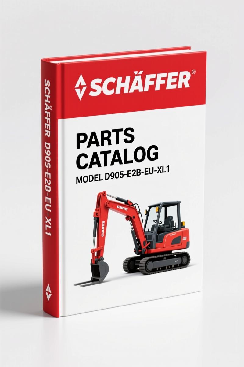 Schäffer D905-E2B-EU-XL1 Parts Catalog – 56 Pages of OEM Specs