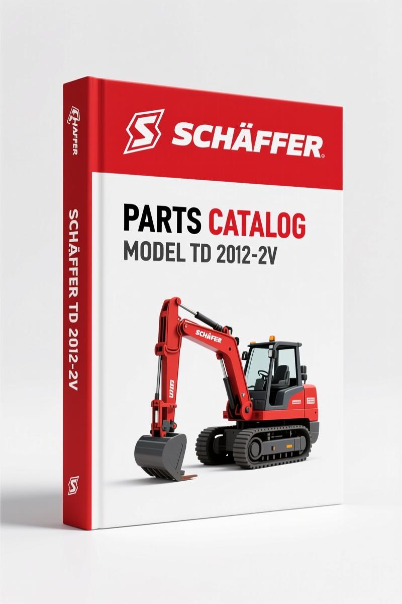 Schäffer TD 2012-2V Parts Catalog – 96-Page OEM Spare Parts List