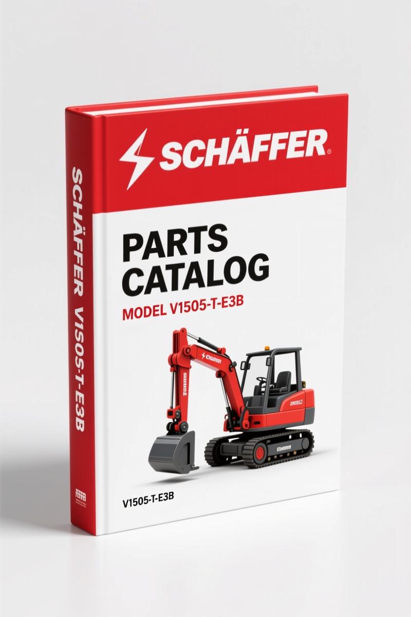 Schäffer V1505-T-E3B Parts Catalog – 52 Pages of OEM Specs