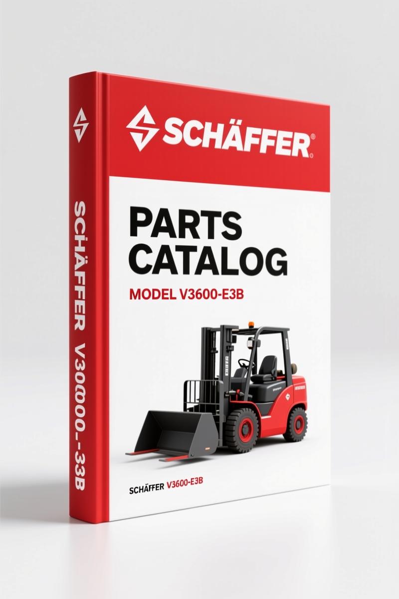 Schäffer V3600-E3B Parts Catalog – 52 Pages of OEM Parts Identification