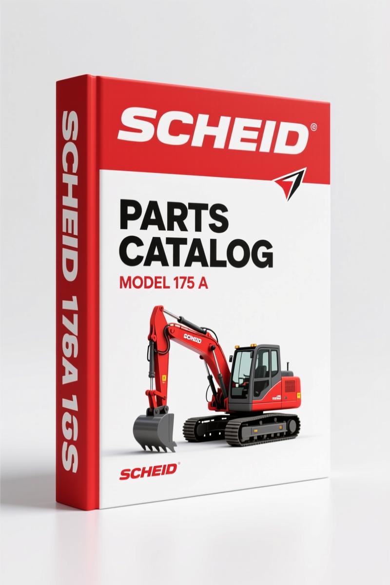 Scheid 175 A Parts Catalog – 481 Pages OEM Spare Parts