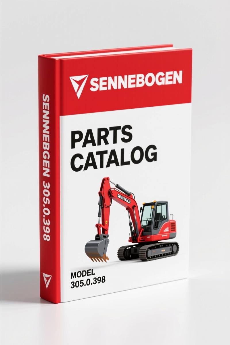 Sennebogen 305.0.398 2008 Parts Catalog – OEM Factory Specs