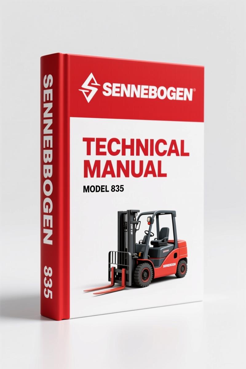Sennebogen 835 Technical Manual – 624-Page OEM Parts Catalog
