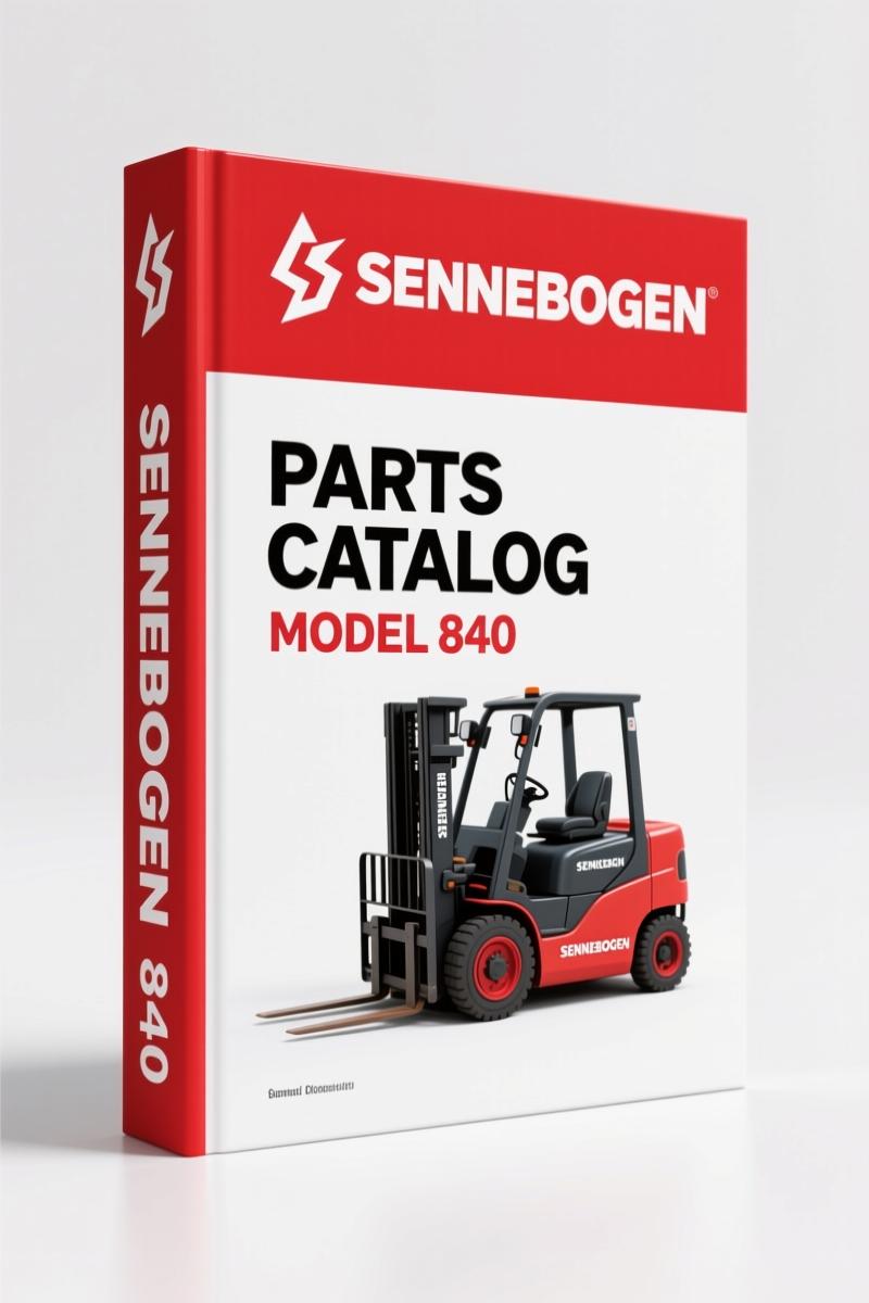 Sennebogen 840 Parts Catalog – OEM Factory Spare Parts Identification