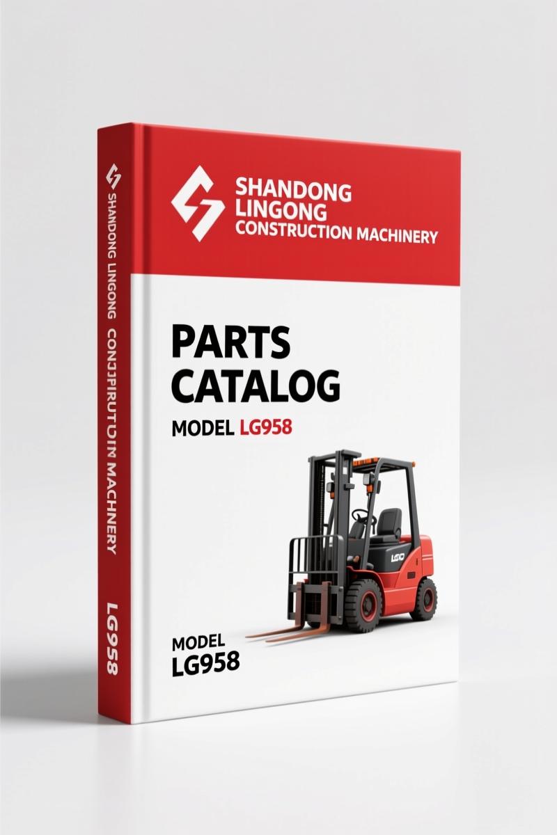 Shandong Lingong Construction Machinery LG958 2006 Parts Catalog
