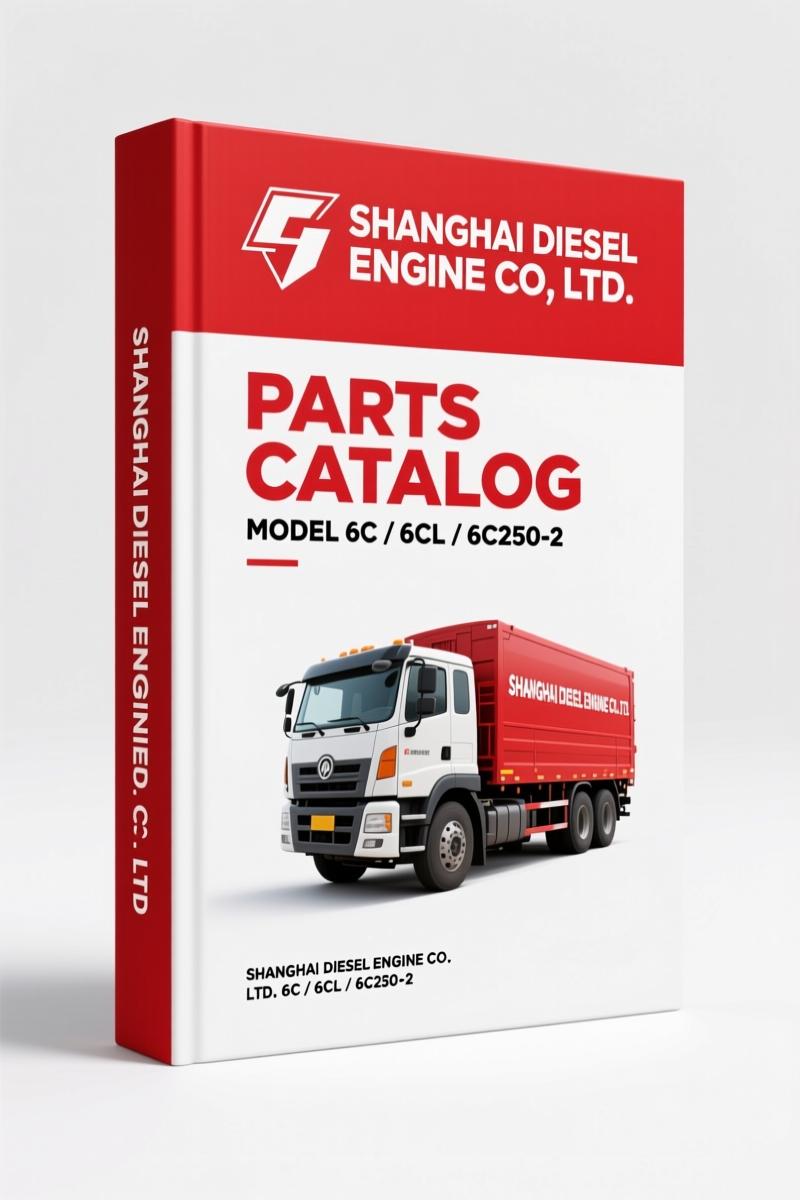 Shanghai Diesel Engine 6C, 6CL, 6C250-2, 6C215-2 2008 Parts Catalog – 95 Pages